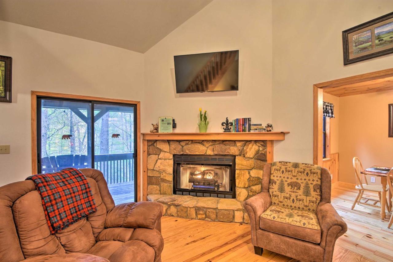 Modern Cabin With Deck In The Blue Ridge Mountains! بليرسفيل المظهر الخارجي الصورة